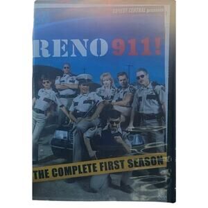 Reno 911!: First Season (DVD, 2003) Disc 1 ONLY. Blockbuster Liner